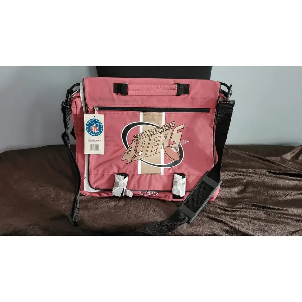 Vintage San Francisco 49ers NFL Messenger Bag ProWorks Shoulder Travel Laptop...